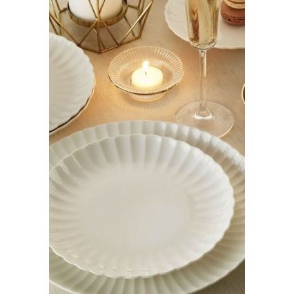 Dining set 52 pcs white/porcelain