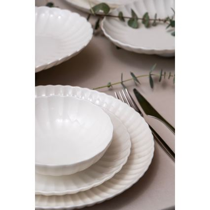 Dining set 52 pcs white/porcelain
