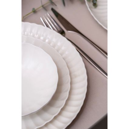 Dining set 52 pcs white/porcelain