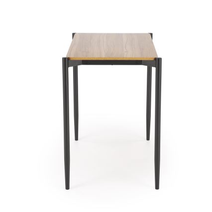 Dining set NANDO 84x54 cm gray/brown/black