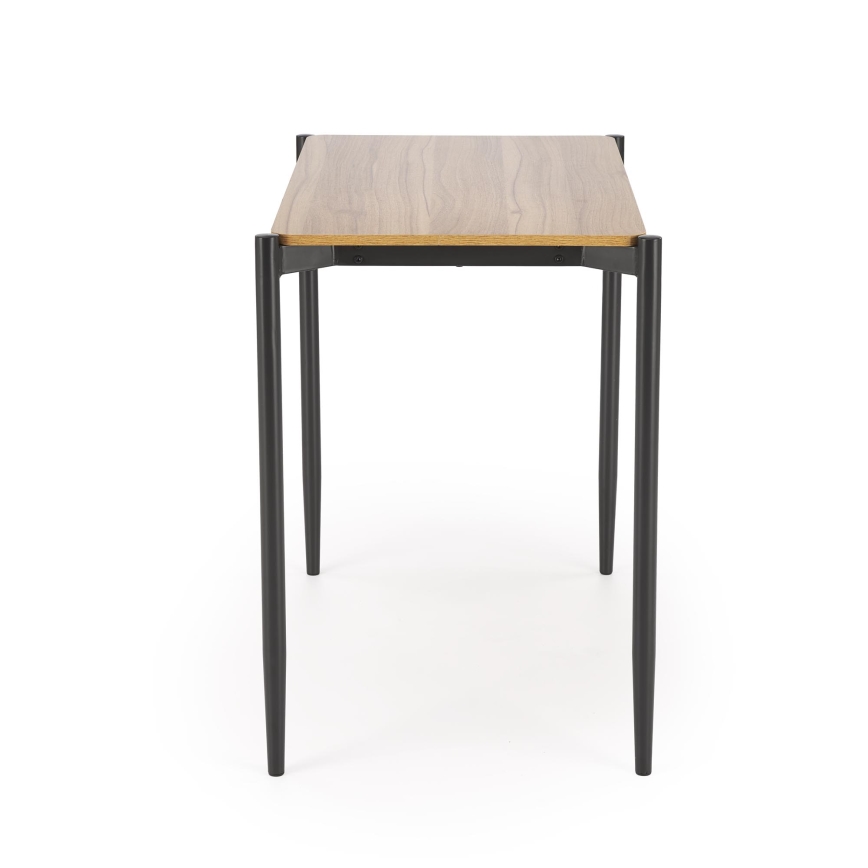 Dining set NANDO 84x54 cm gray/brown/black