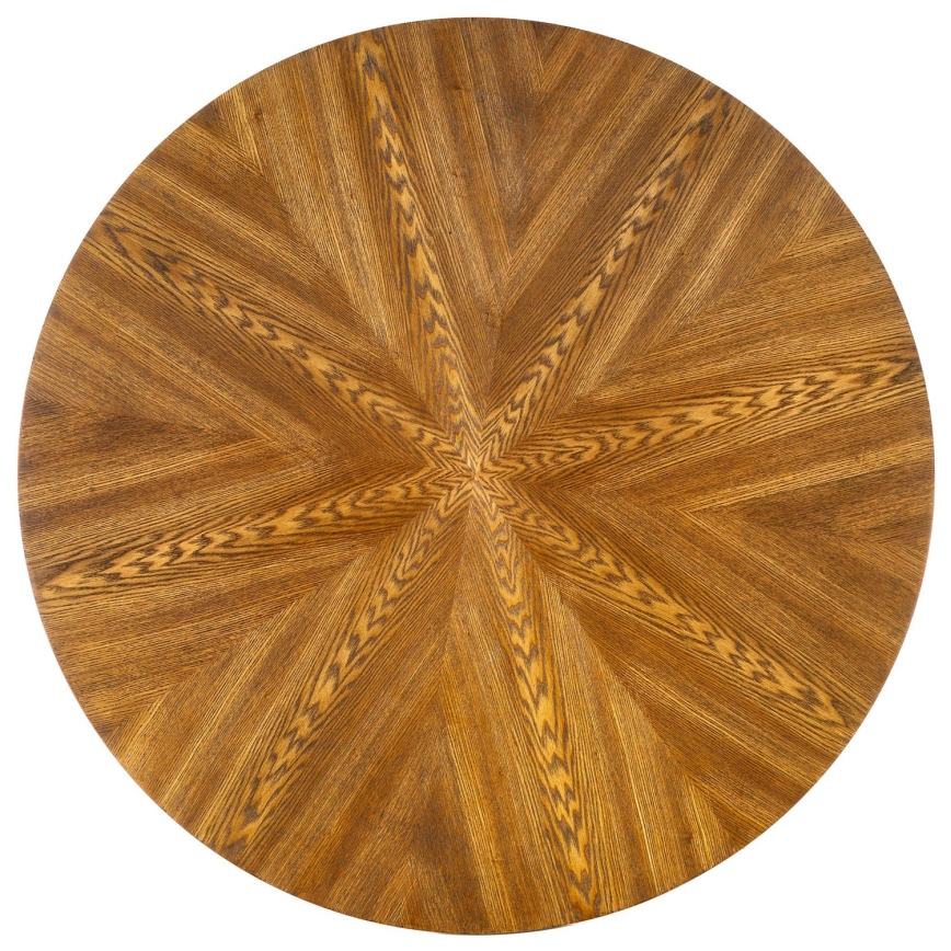 Dining table CARMELO 75x100 cm black/brown
