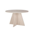 Dining table MATIN, Ø 120 cm, Beige