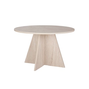 Dining table MATIN, Ø 120 cm, Beige