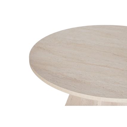 Dining table MATIN, Ø 120 cm, Beige
