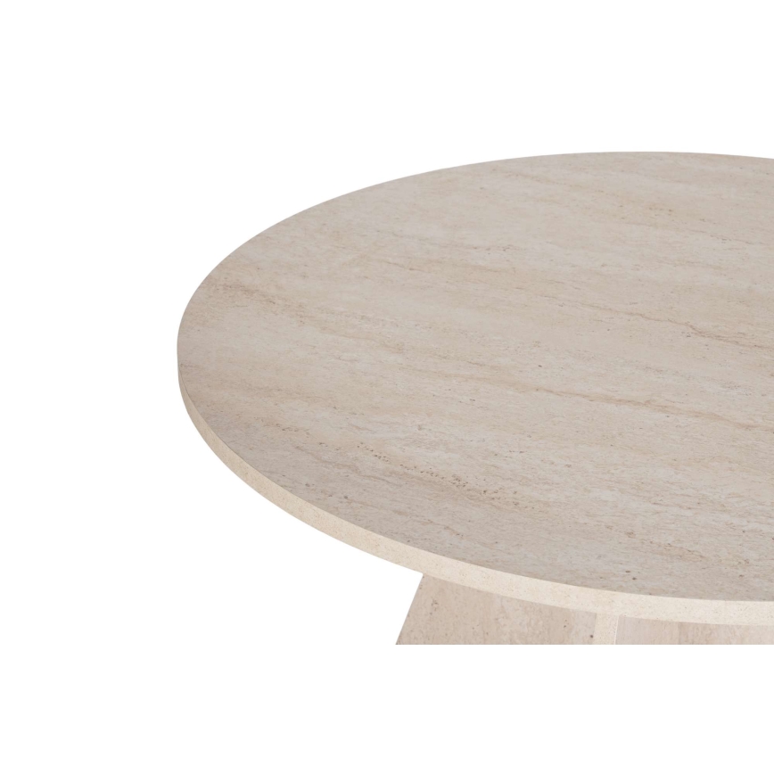 Dining table MATIN, Ø 120 cm, Beige
