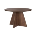 Dining table MATIN Ø 120 cm walnut