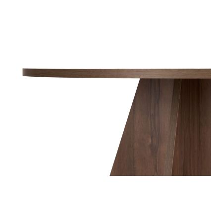 Dining table MATIN Ø 120 cm walnut