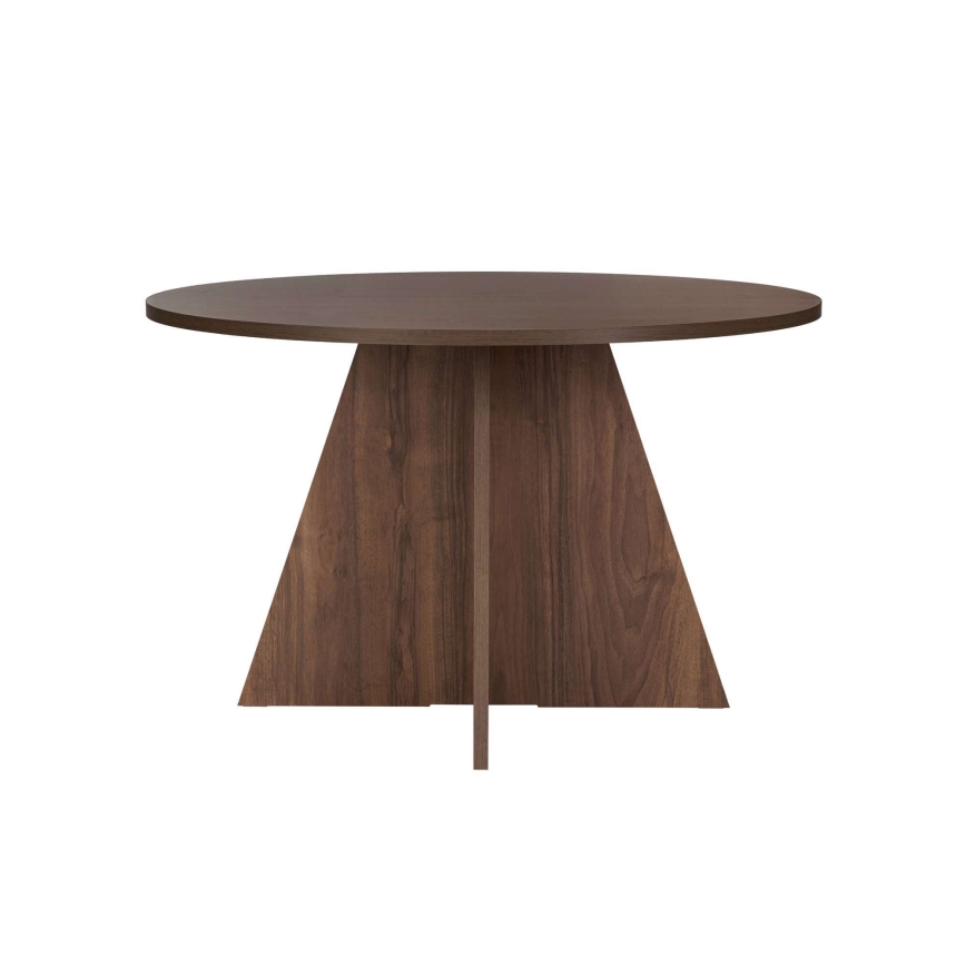Dining table MATIN Ø 120 cm walnut
