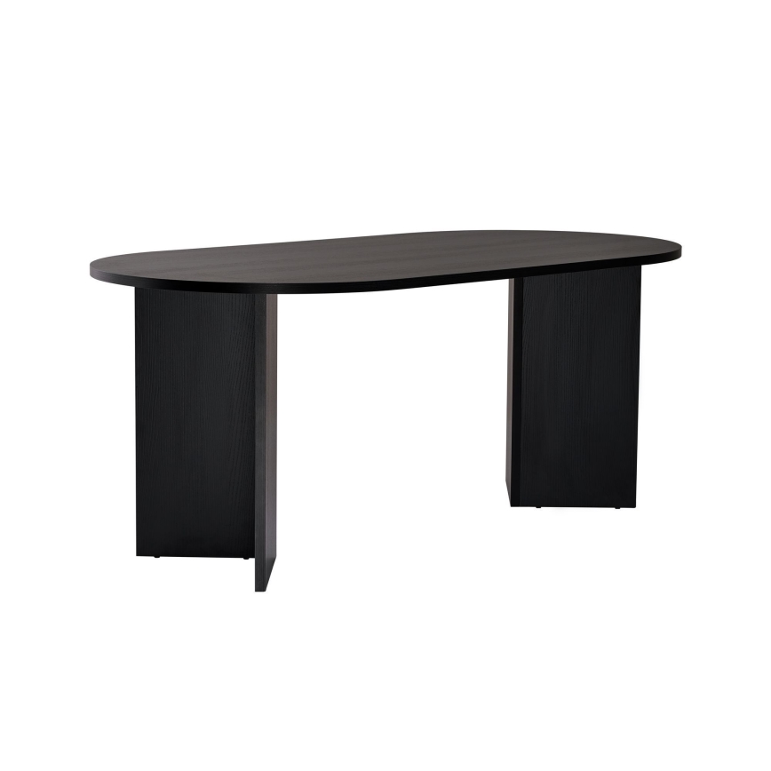 Dining table NEL 180x90 cm, black