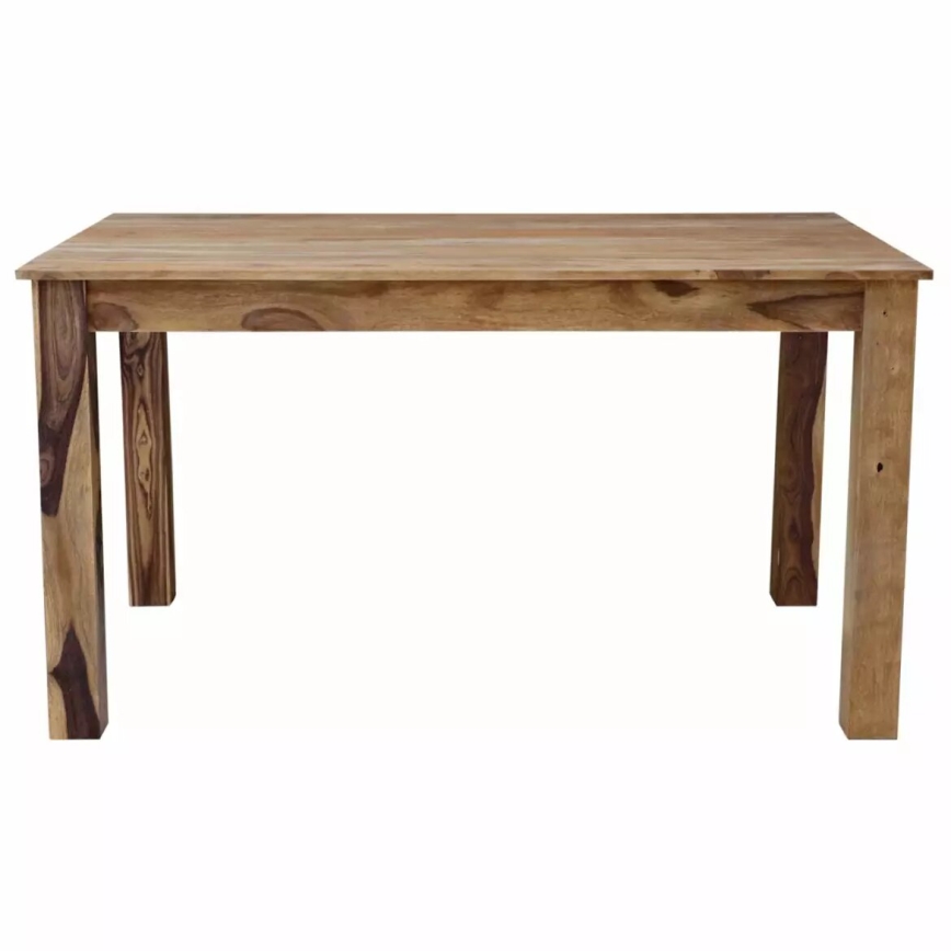 Dining table RAMI 120x90 cm solid wood/rosewood