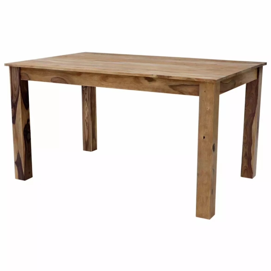 Dining table RAMI 120x90 cm solid wood/rosewood