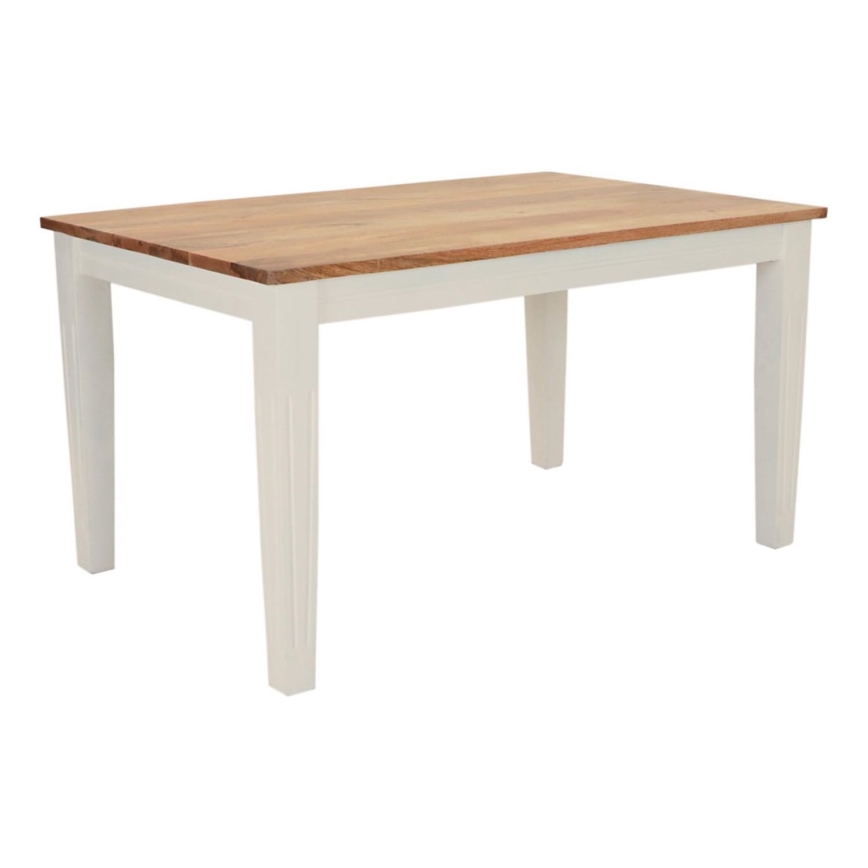 Dining table RETRO 120x90 cm solid wood/mango tree