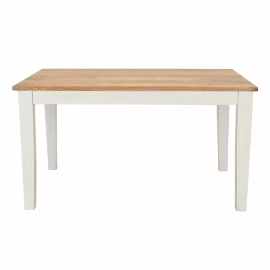 Dining table RETRO 120x90 cm solid wood/mango tree