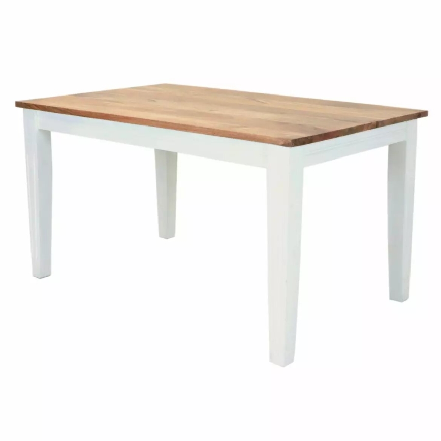 Dining table RETRO 120x90 cm solid wood/mango tree