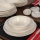 Dinnerware set 24 pcs white/porcelain
