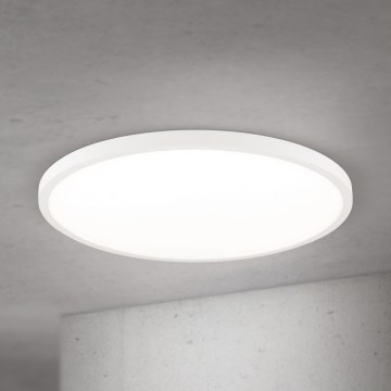 DISC Dimmable LED Ceiling Light, 46W, 230V, selectable color temperature 2700/3000/4000K, Ø 60 cm, white