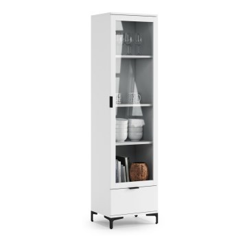 Display cabinet LORA white