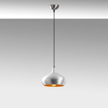 DODO Cable Pendant Light 1x E27/40W/230V, Matte Chrome