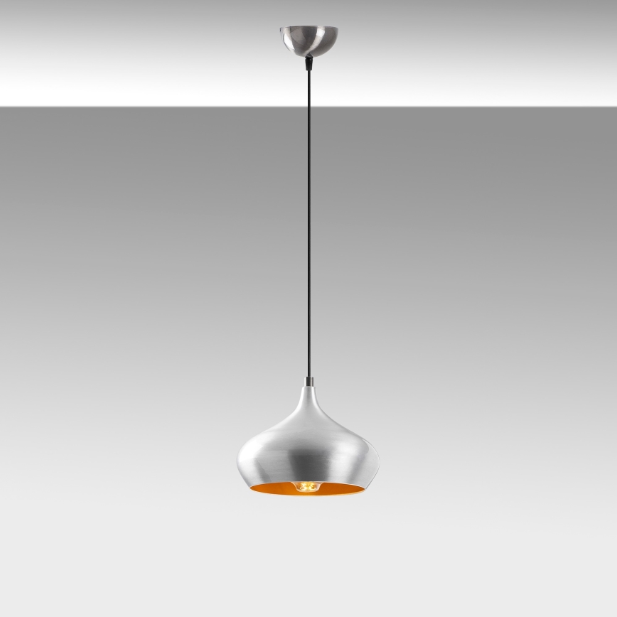 DODO Cable Pendant Light 1x E27/40W/230V, Matte Chrome