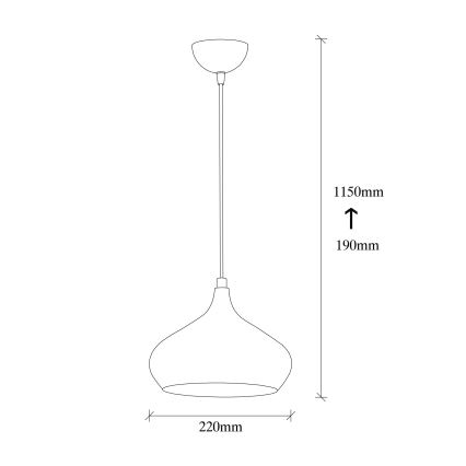 DODO lamp 1xE27/40W/230V white