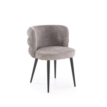 DOMAS Dining Chair, 1 pc, Gray