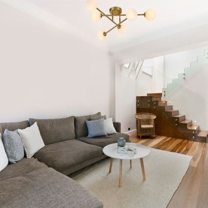 DORADO Flush-mount chandelier 6xG9/28W/230V — Gold