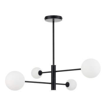 DORADO Rod Chandelier 4xG9/40W/230V Black