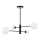 DORADO Rod Chandelier 4xG9/40W/230V Black