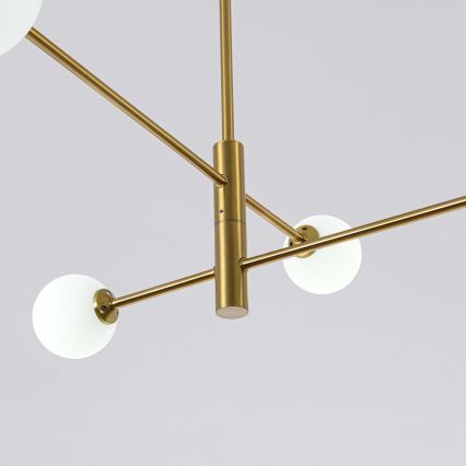 DORADO Rod Chandelier 4xG9/40W/230V Gold