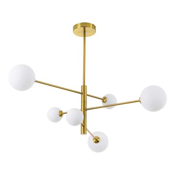 DORADO Rod Chandelier 6xG9/40W/230V, Gold