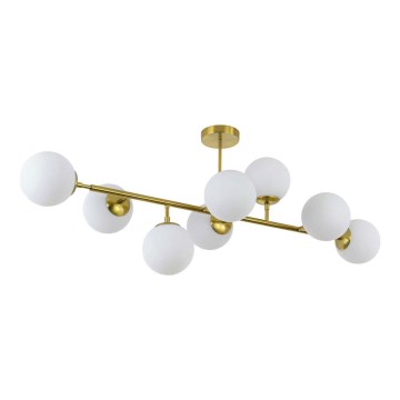 DORADO Rod Chandelier 8xE14/40W/230V, Gold Finish