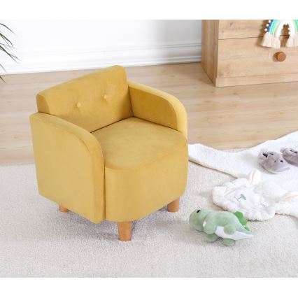 DORY Children's Armchair Yellow