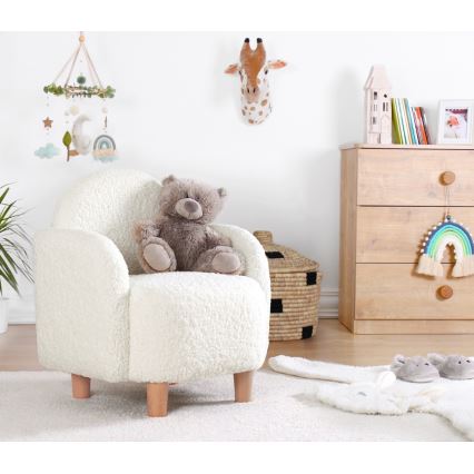 DORY Children's Armchair — White