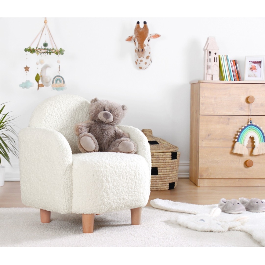 DORY Children's Armchair — White