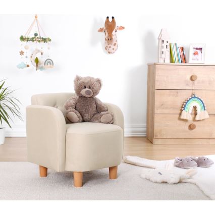 DORY Kids' Armchair, Cream