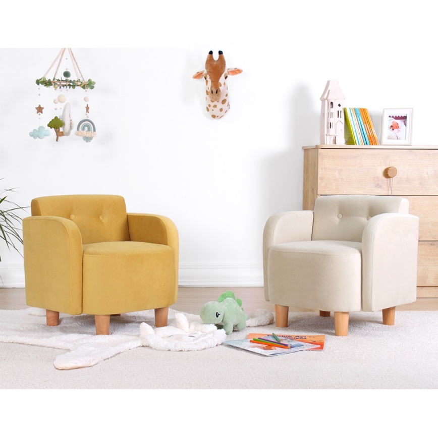 DORY Kids' Armchair, Cream