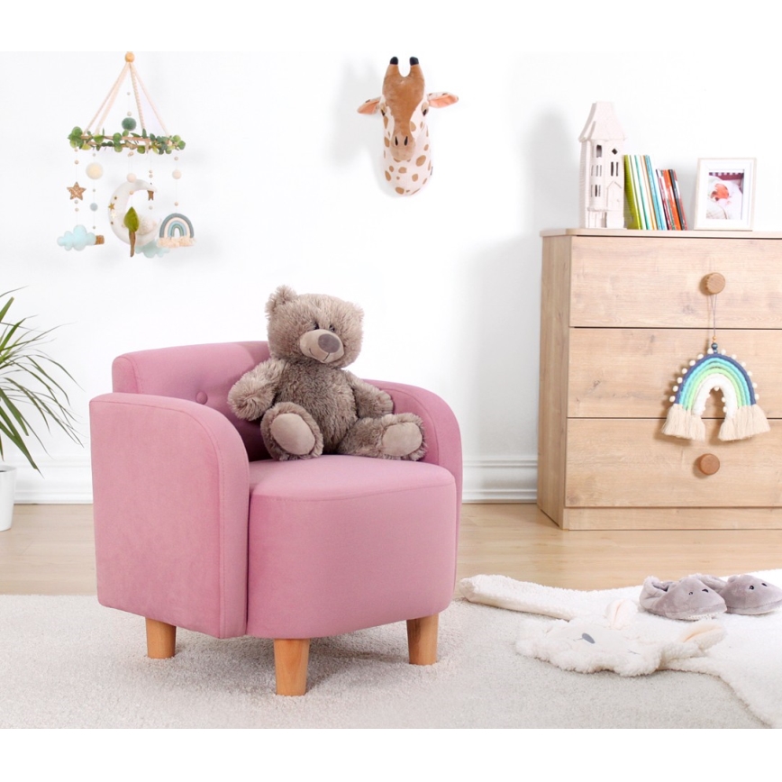 DORY Kids' Armchair, Pink