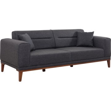 DOTY Anthracite Two-Seater Sofa