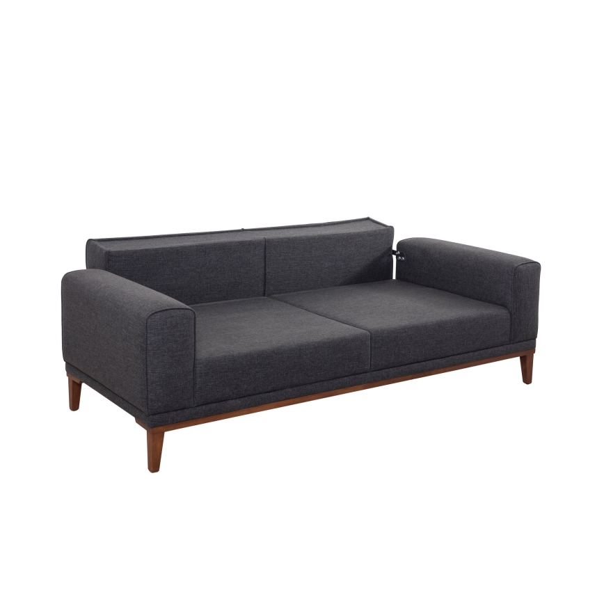 DOTY Anthracite Two-Seater Sofa