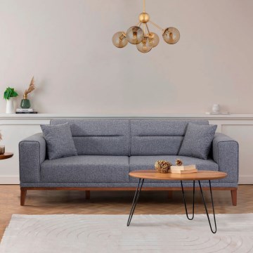 DOTY Two-Seater Sofa, Dark Gray