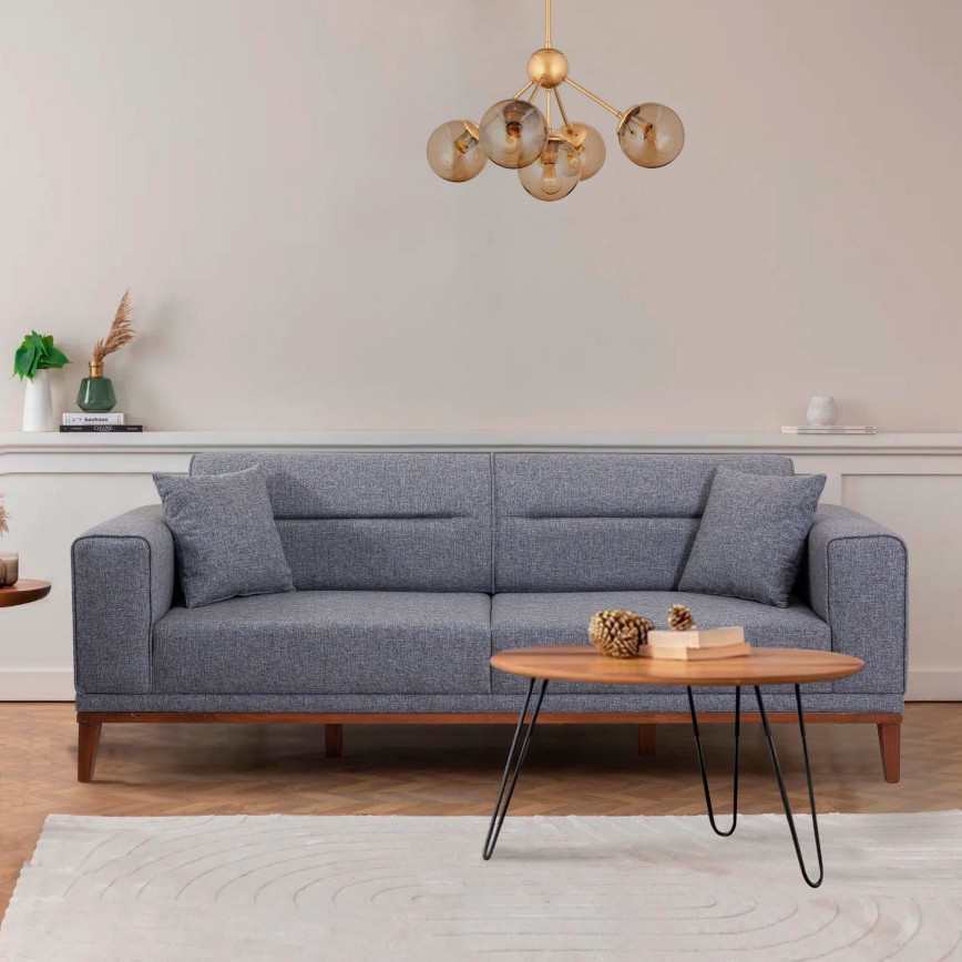 DOTY Two-Seater Sofa, Dark Gray