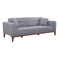 DOTY two-seater sofa, gray