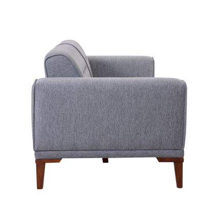 DOTY two-seater sofa, gray