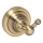 Double hook 6.5 x 6.5 cm, bronze