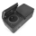 Double socket for humid environment IP55