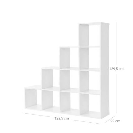 DOVARO White Bookcase
