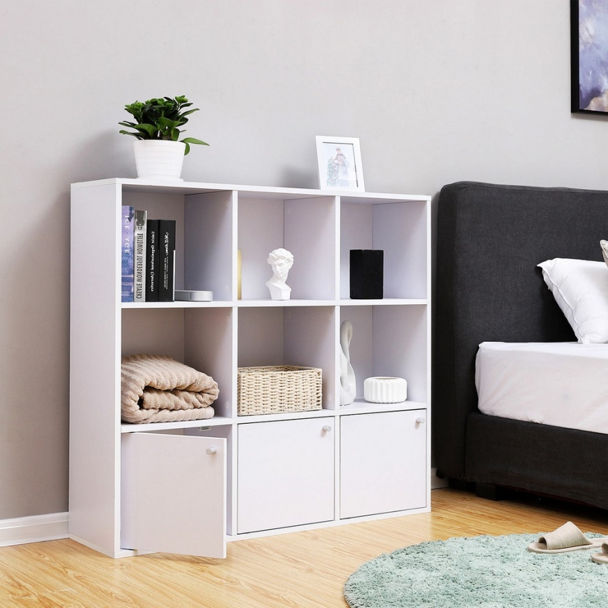 DOVARO White Bookcase