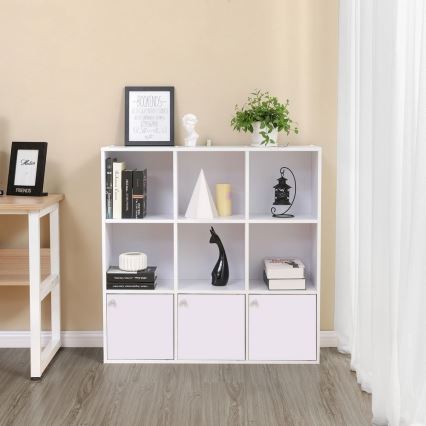 DOVARO White Bookcase