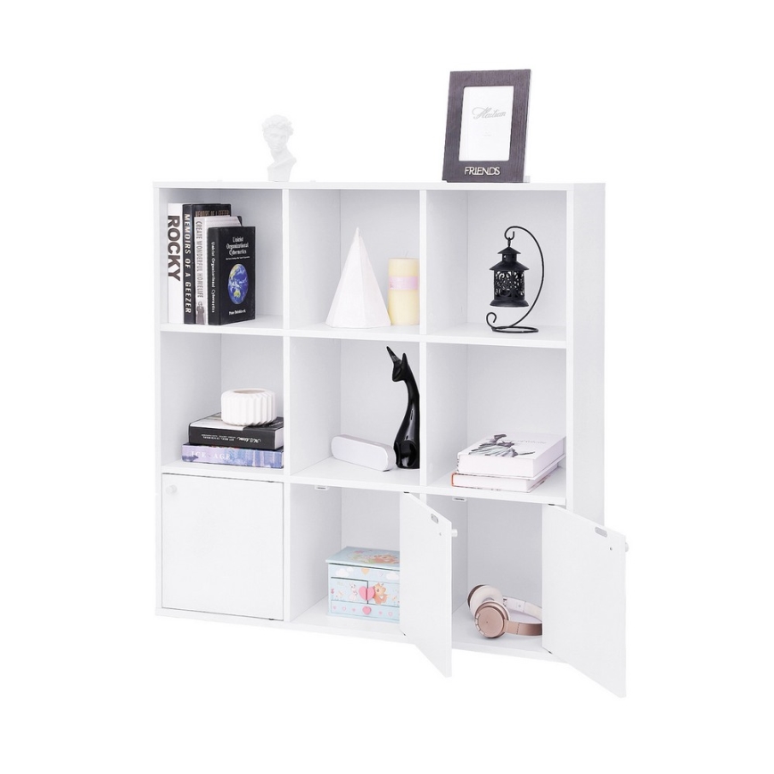 DOVARO White Bookcase